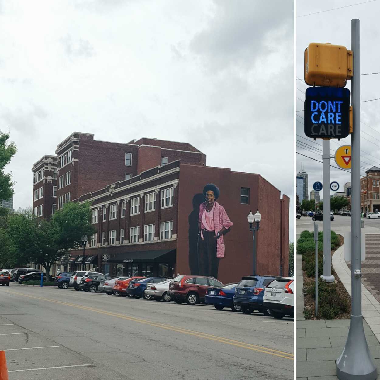 Street art in Indianapolis 