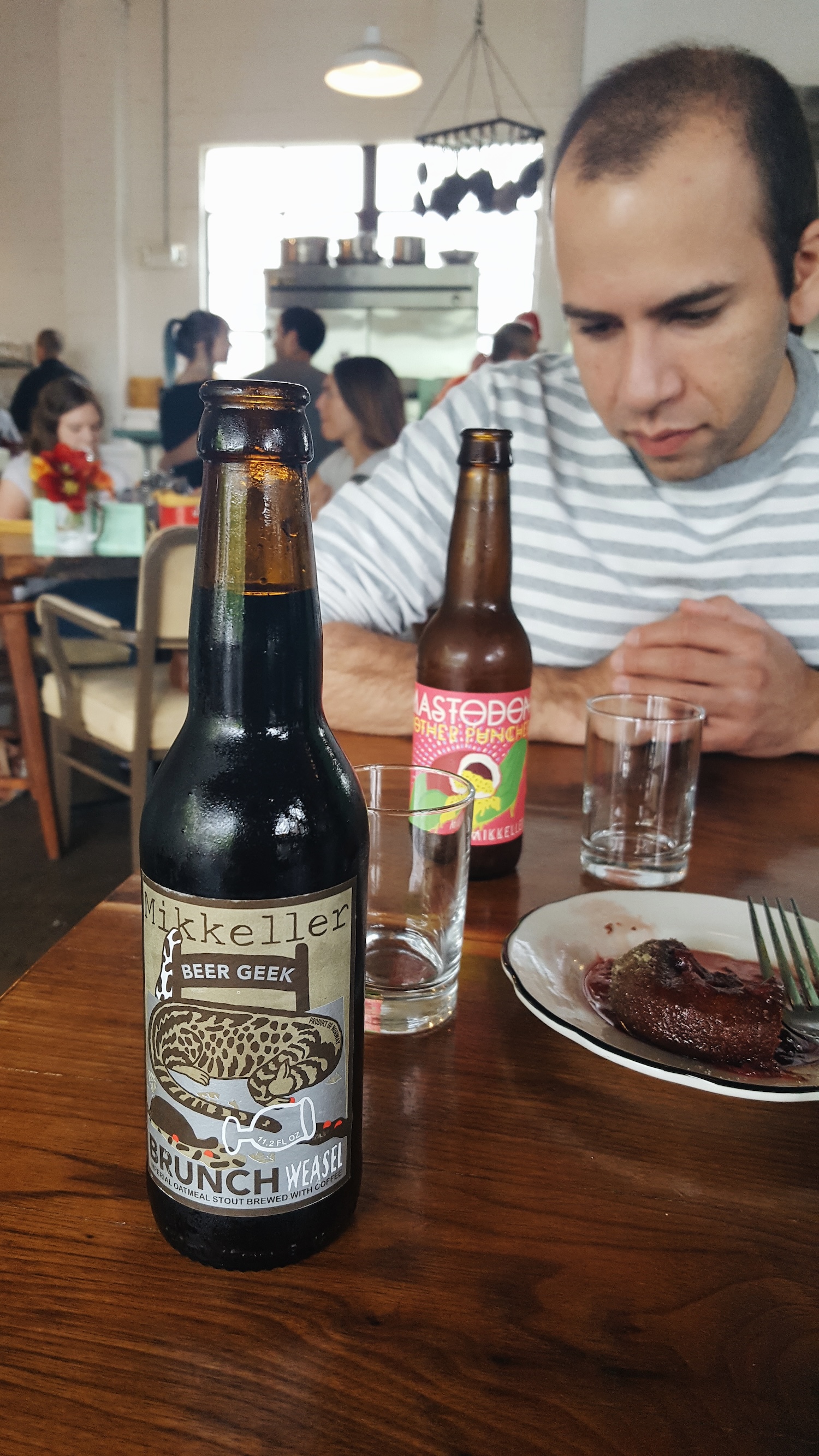 a Mikkeller beer at Milktooth