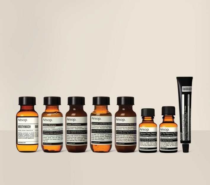 Aesop travel set