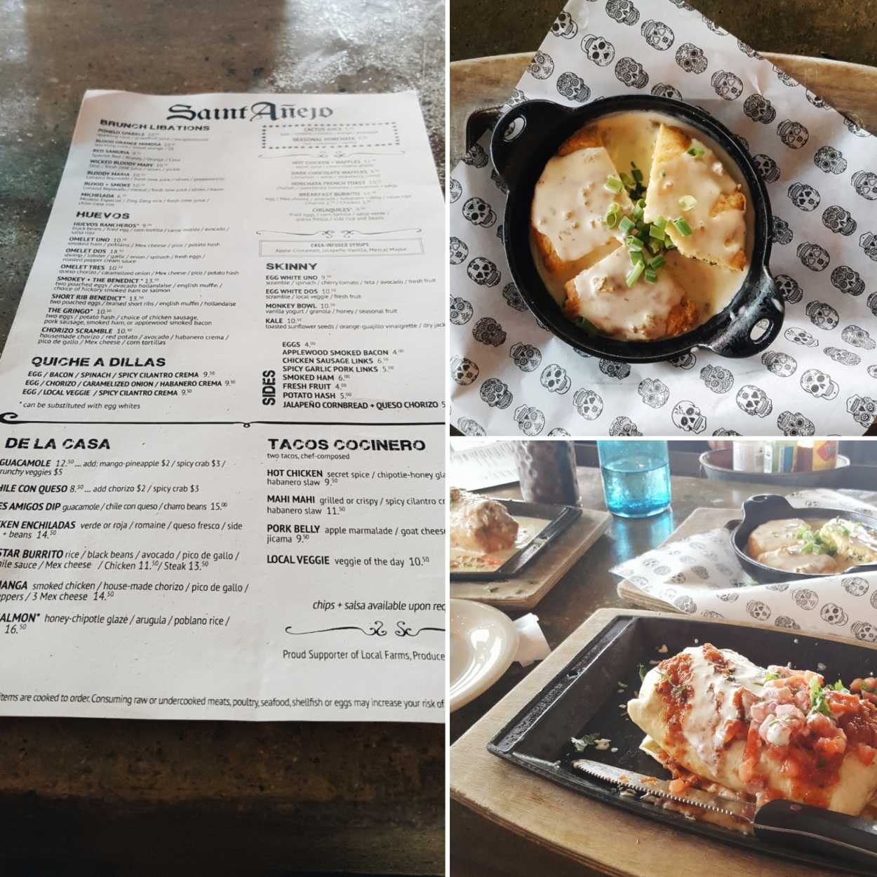 Brunch at Saint Anejo