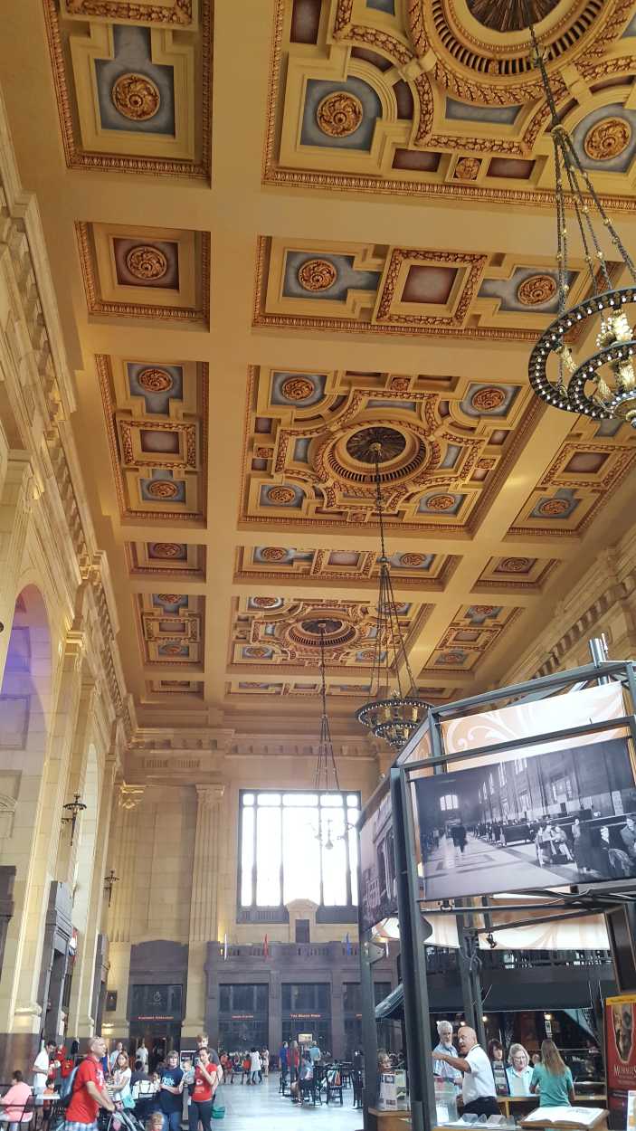 Ceiling of Kansas City's Union Station