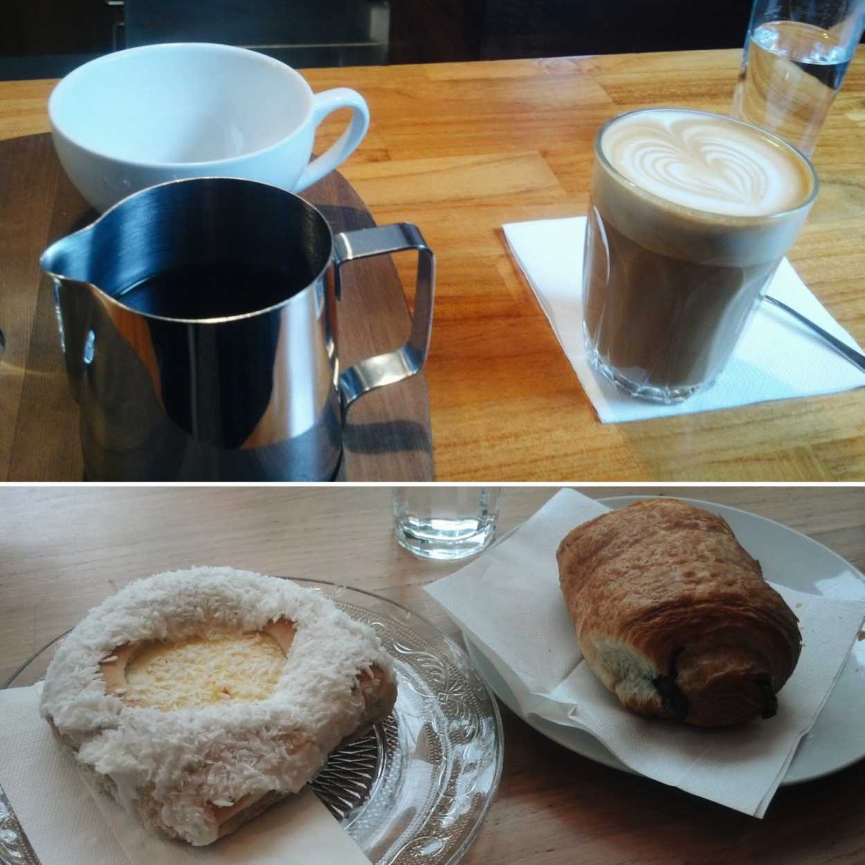 pastries and coffee in Norway