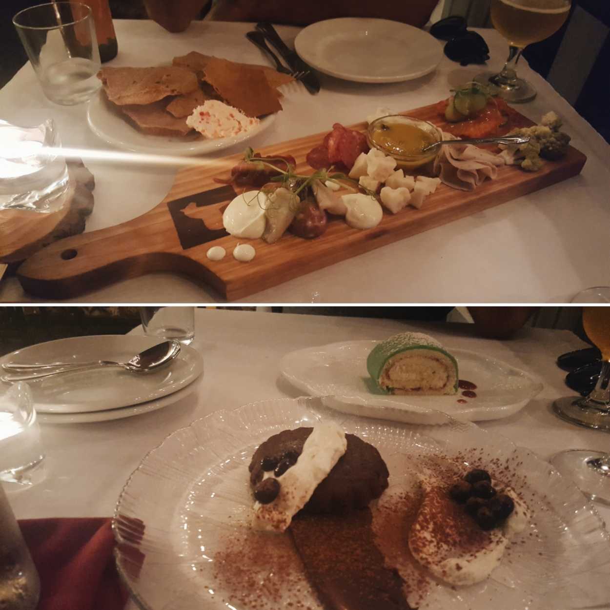 Scandinavian dishes on a table