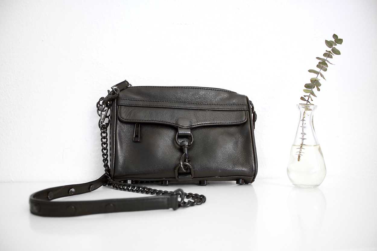 The Mini Mac purse from Rebecca Minkoff in Black