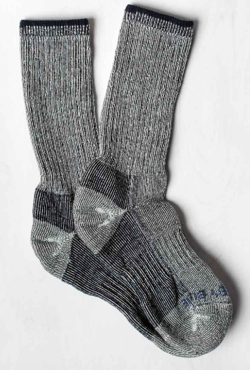 Grey trail socks