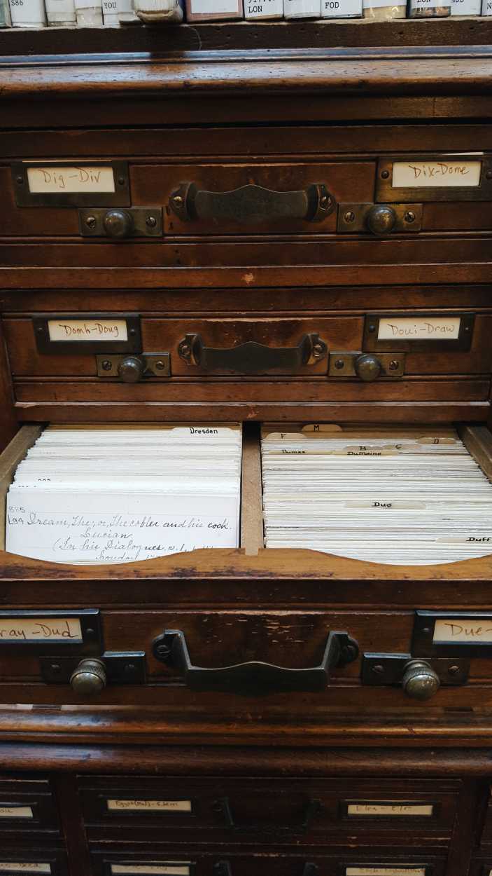 providence athenaeum card catalog