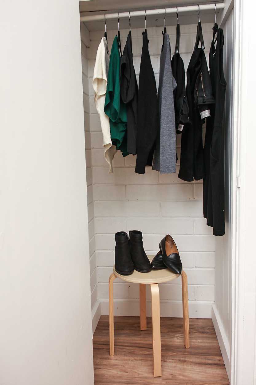 A closet of ten items for the Winter 10x10