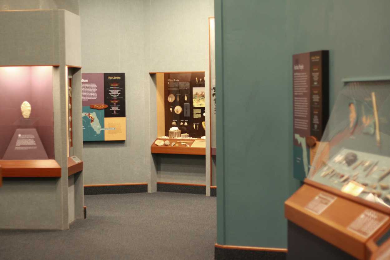 Exhibits at the Florida History Museum