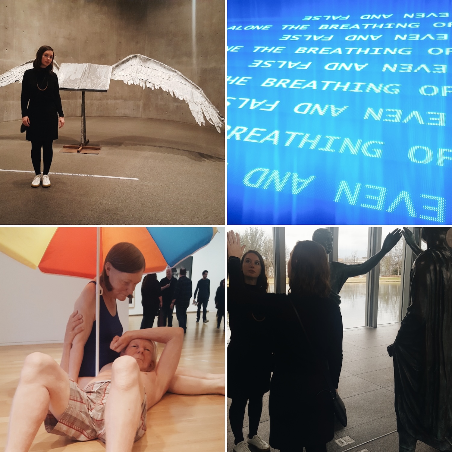 Photos of Exhibits at the Modern Art Museum of Fort Worth