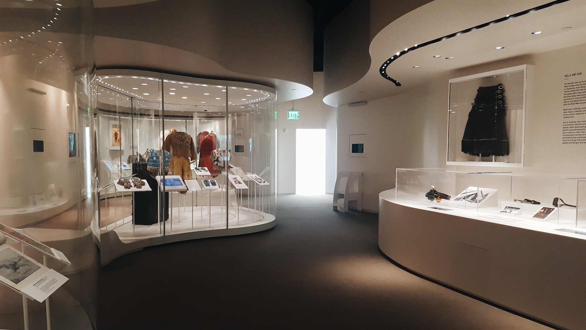Exhibits at the National Cowgirl Museum