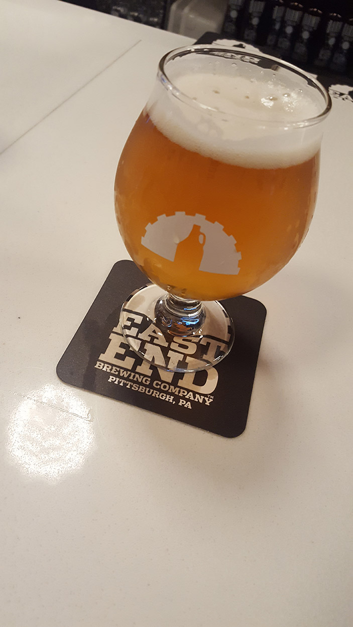 A beer from East End Brewery