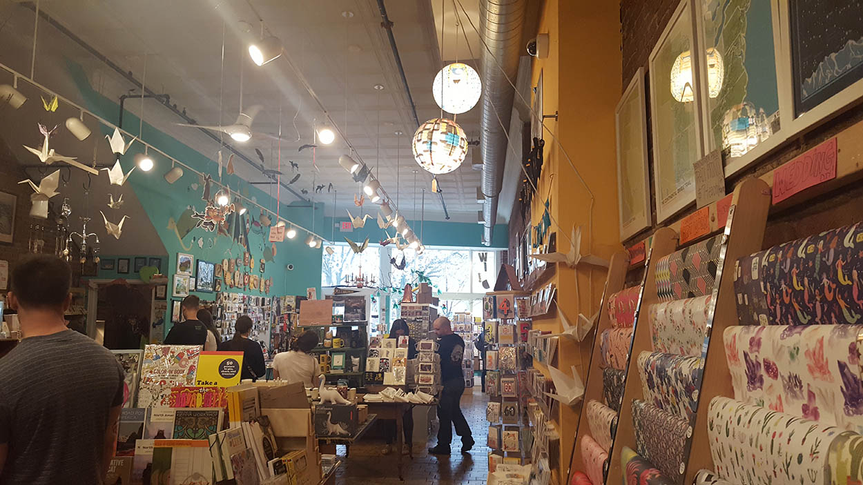 The interior of Wildcard in Pittsburgh