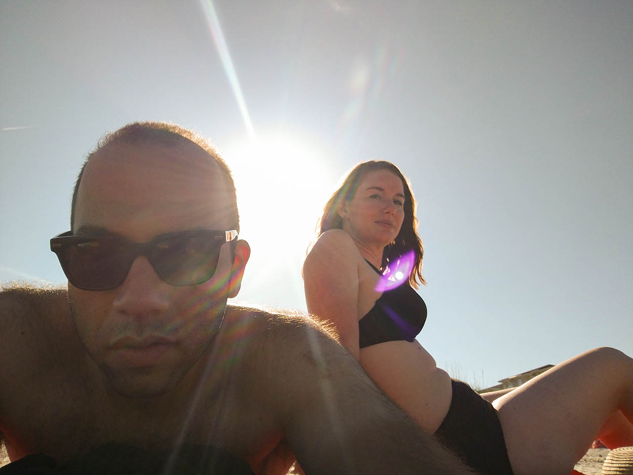 Alyssa and Michael on St. Augustine Beach