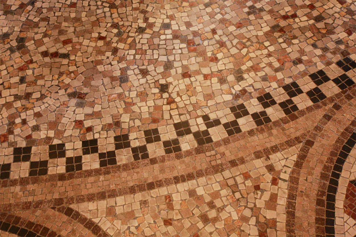 A mosaic rotunda at Flagler College