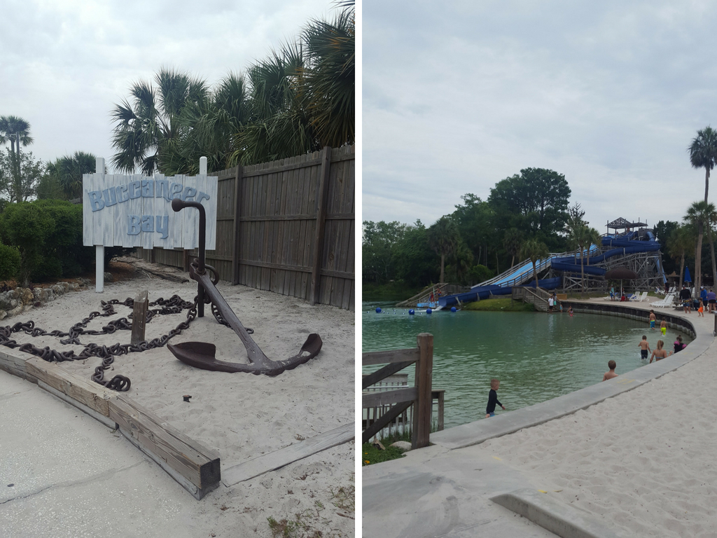 Bucaneer Bay theme park at Weeki Wachee