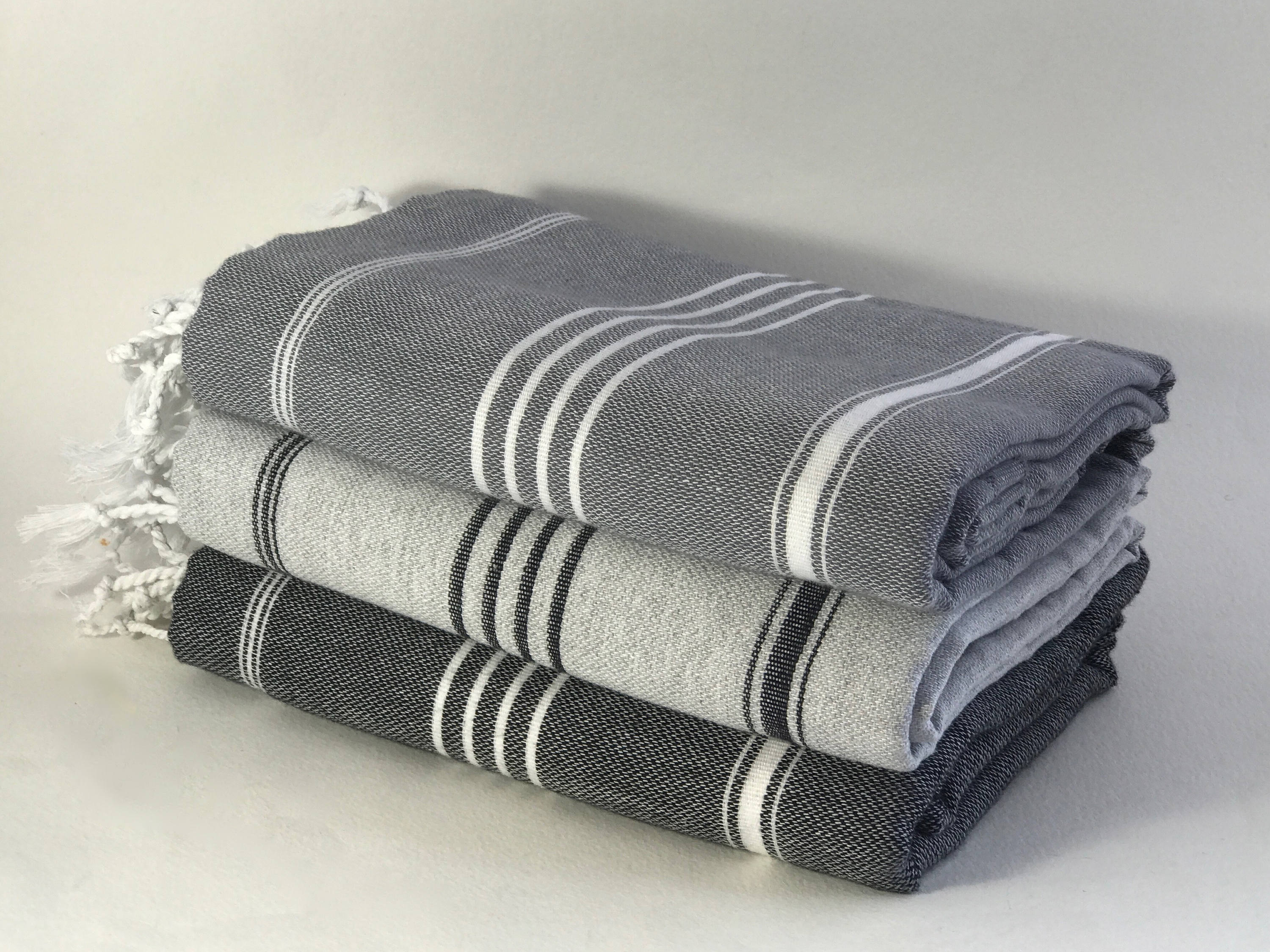 A stack of Turkish towels