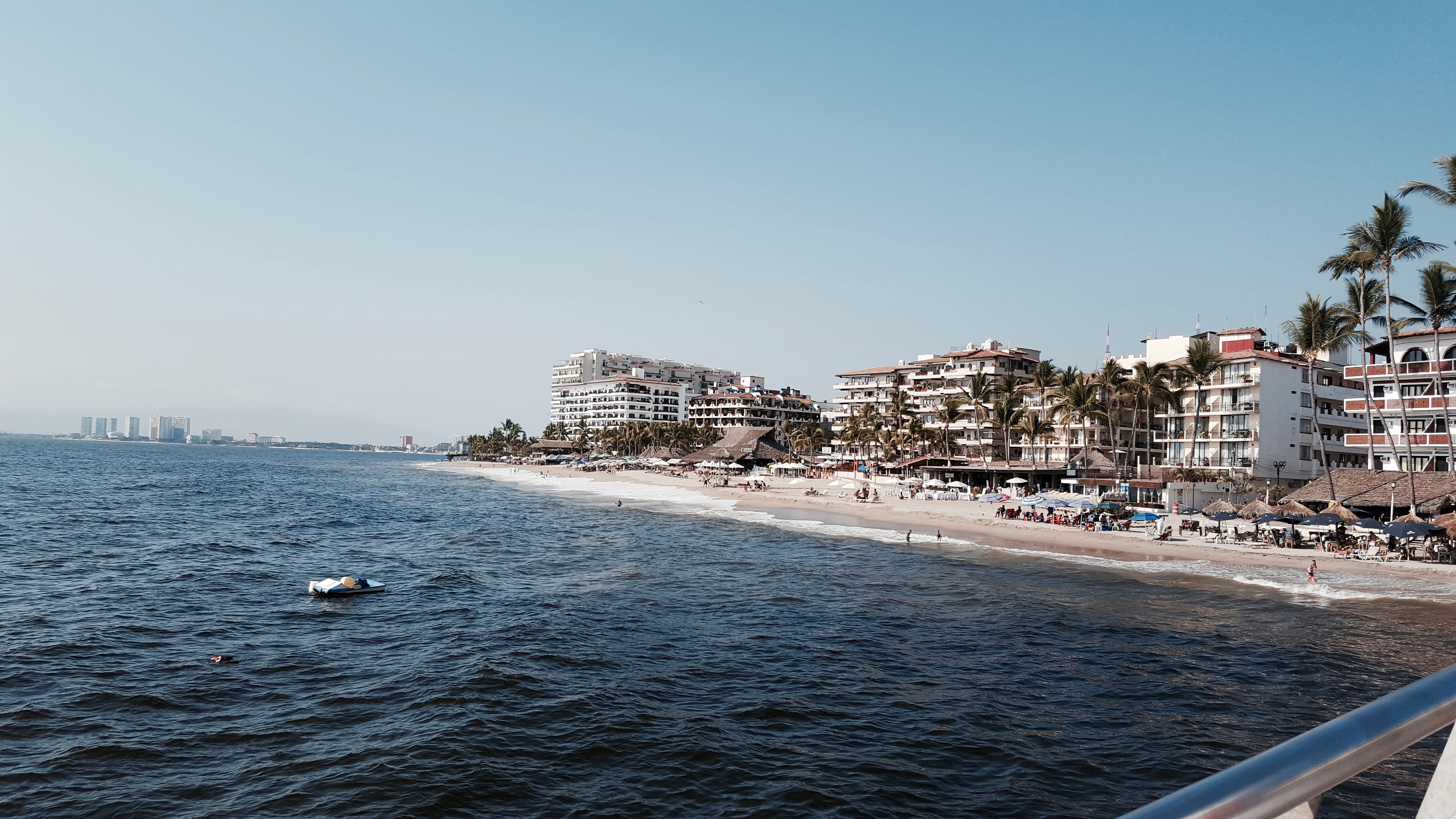 View of Puerto Vallarta from the pier