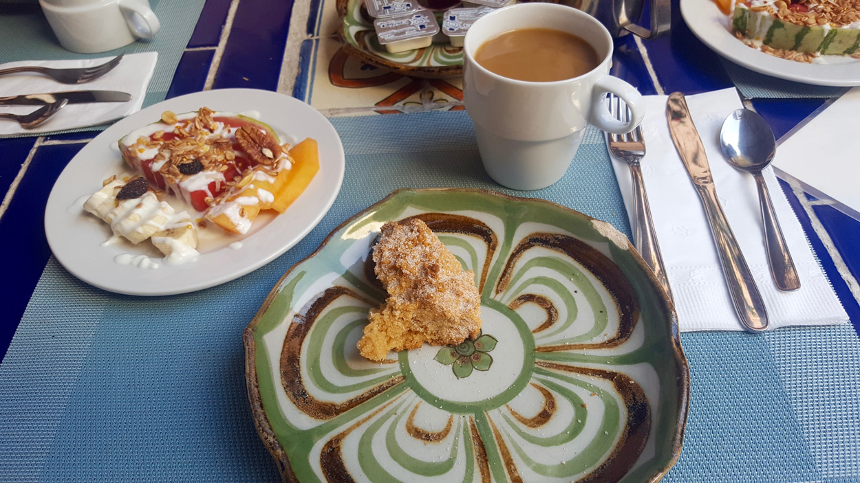 garlands del rio breakfast in Puerto Vallarta 