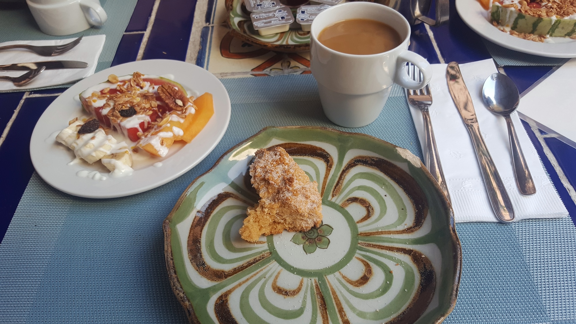 Breakfast at Garlands del Rio in Puerto Vallarta