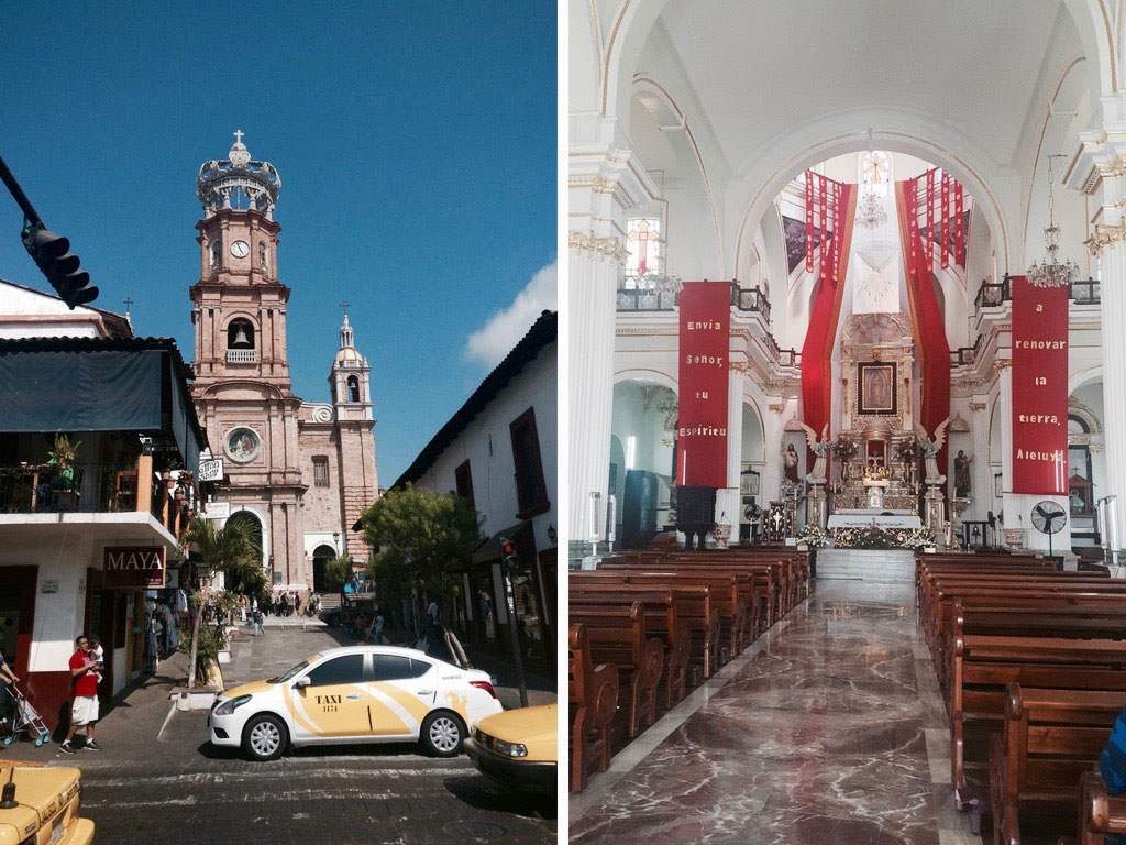 A Catholic church in Puerto Vallarta 