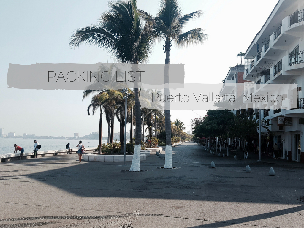 A cover photo that reads "Puerto Vallarta Packing List"