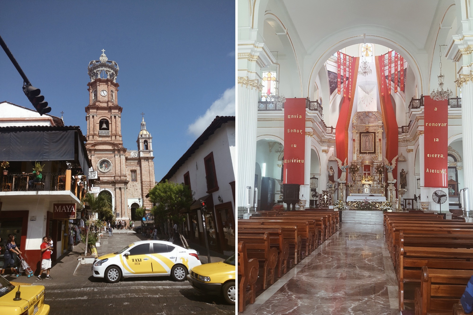 A Catholic church in Puerto Vallarta 