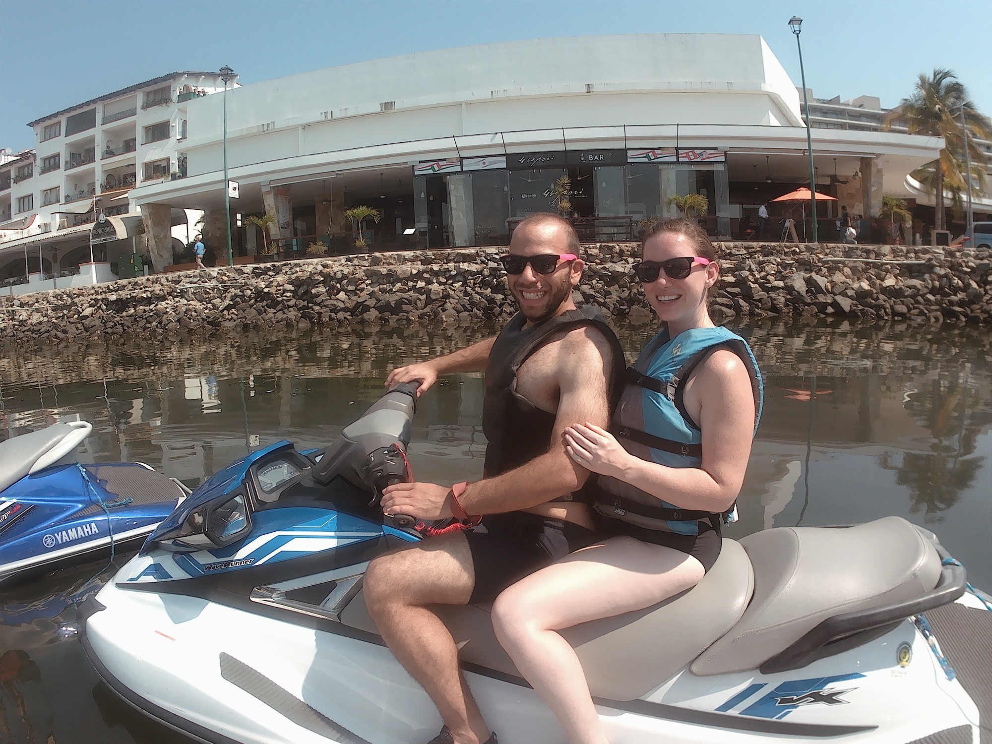 Alyssa and Michael take a jet ski tour in Puerto Vallarta