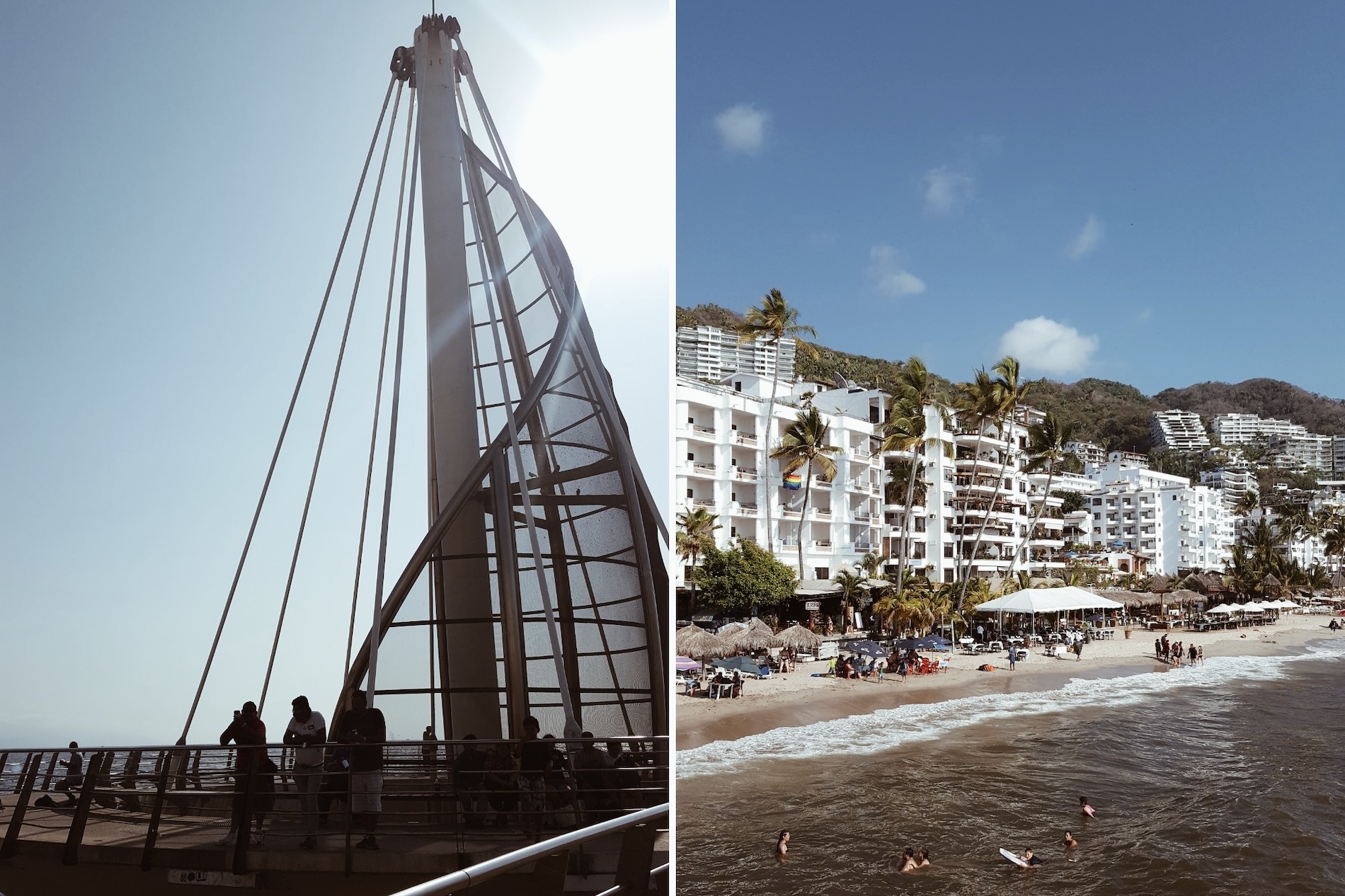 The pier in Puerto Vallarta 