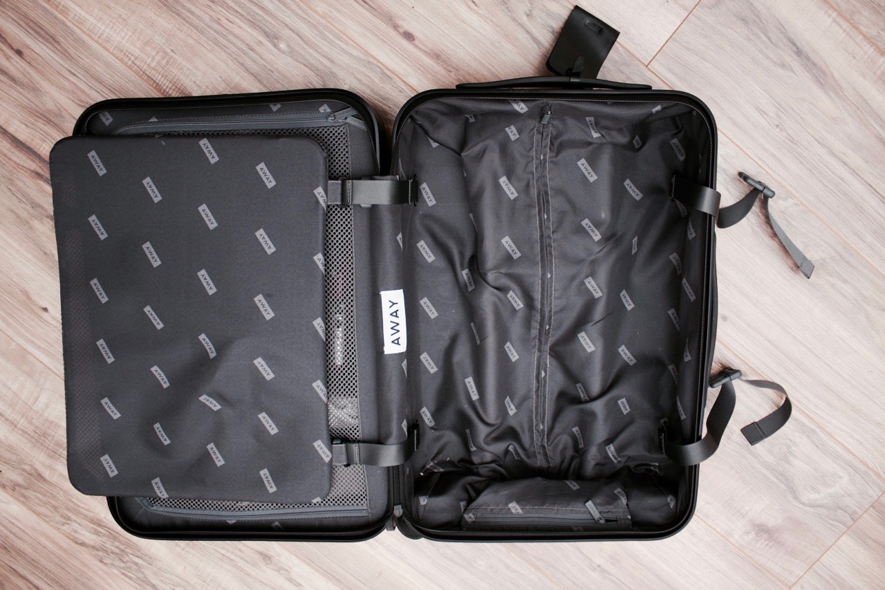 Away Large Flex suitcase review: I moved to another country and fit  everything into this case | CN Traveller