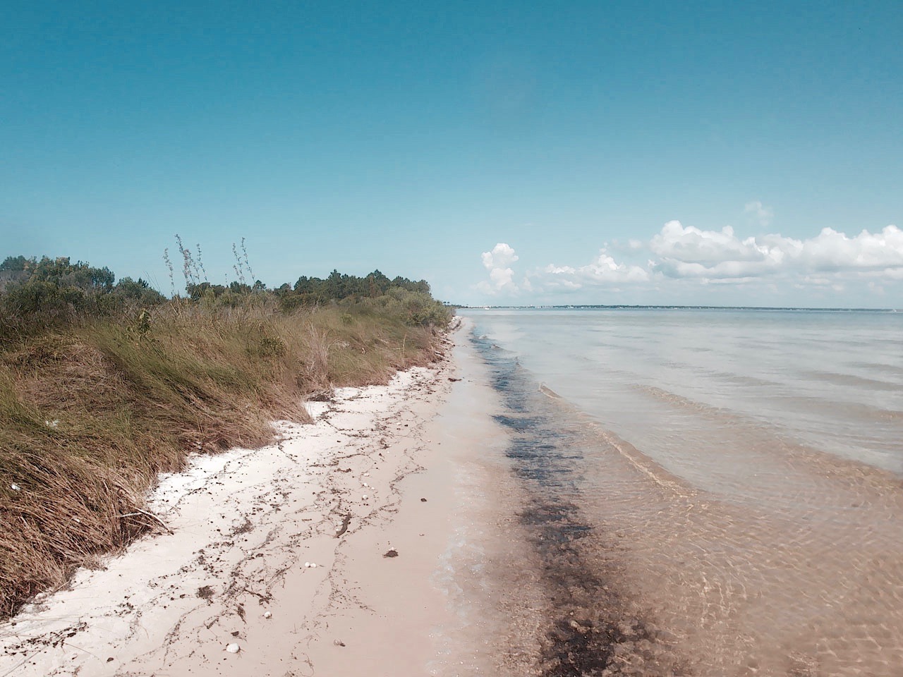 View of the National Seashore near Destin