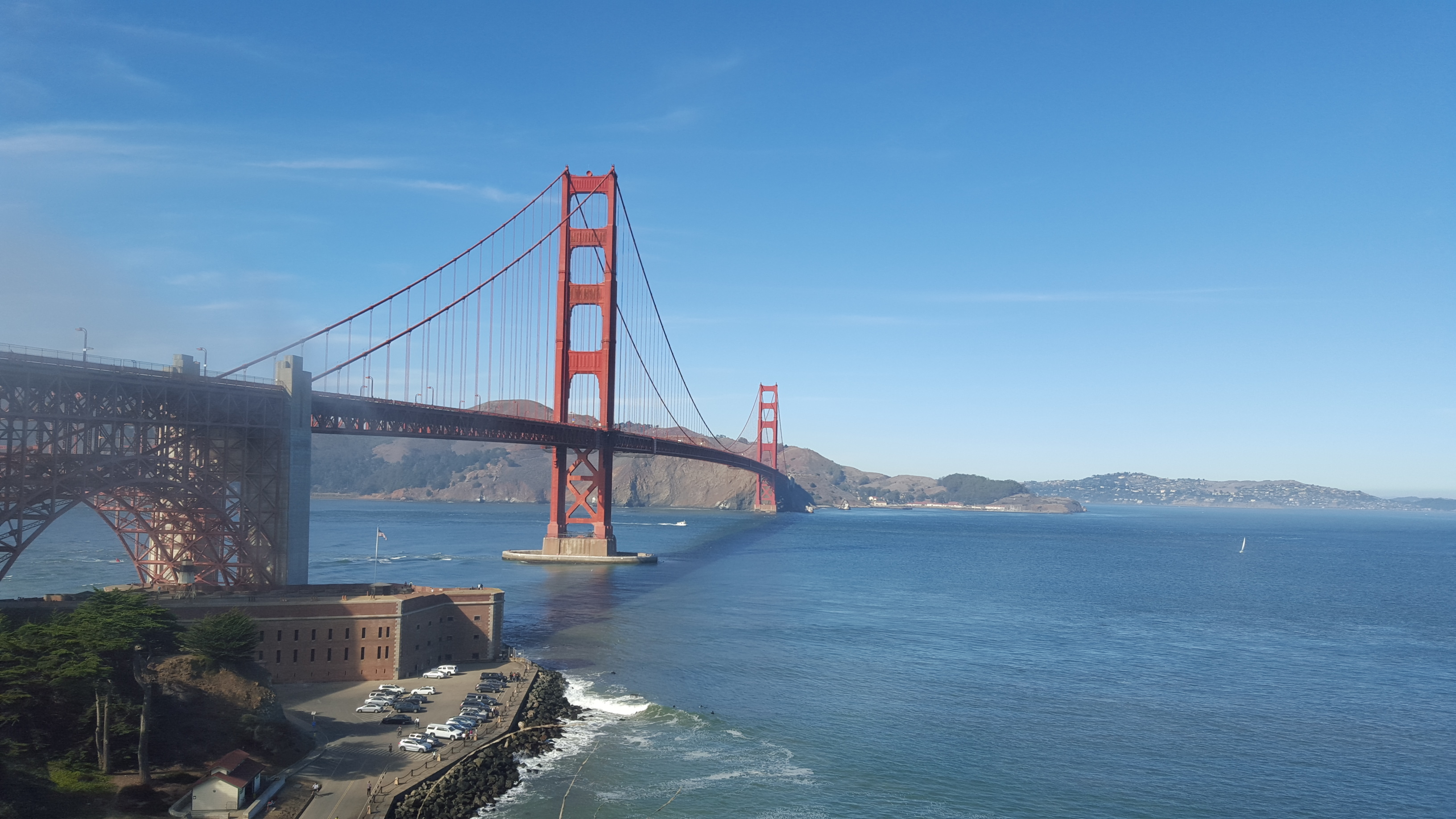 A view of the Golden Gate Bridge