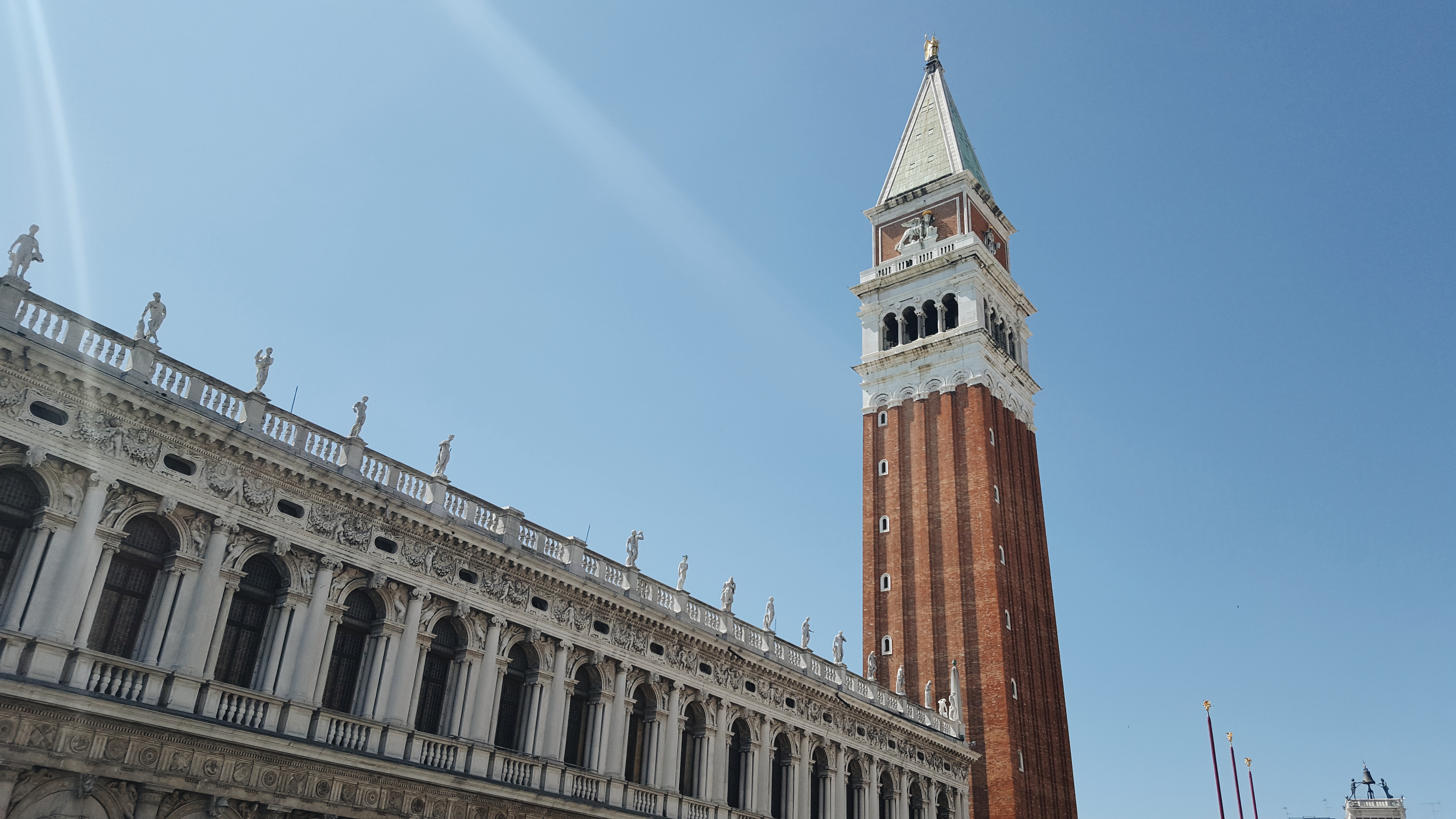 A view of the Piazza San Marco in Venice, Italy