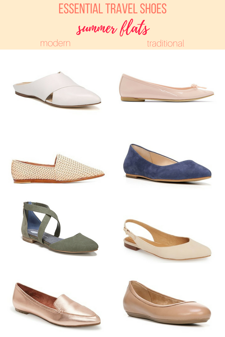A collage of flats for Summer travel