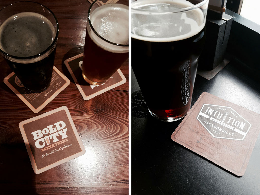 Beers from Bold City and Intuition in Jacksonville
