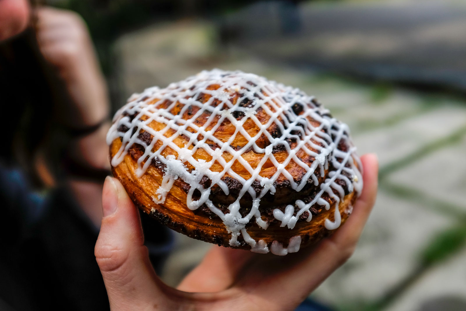 A Cardamom Bun from Panaderia Rosetta