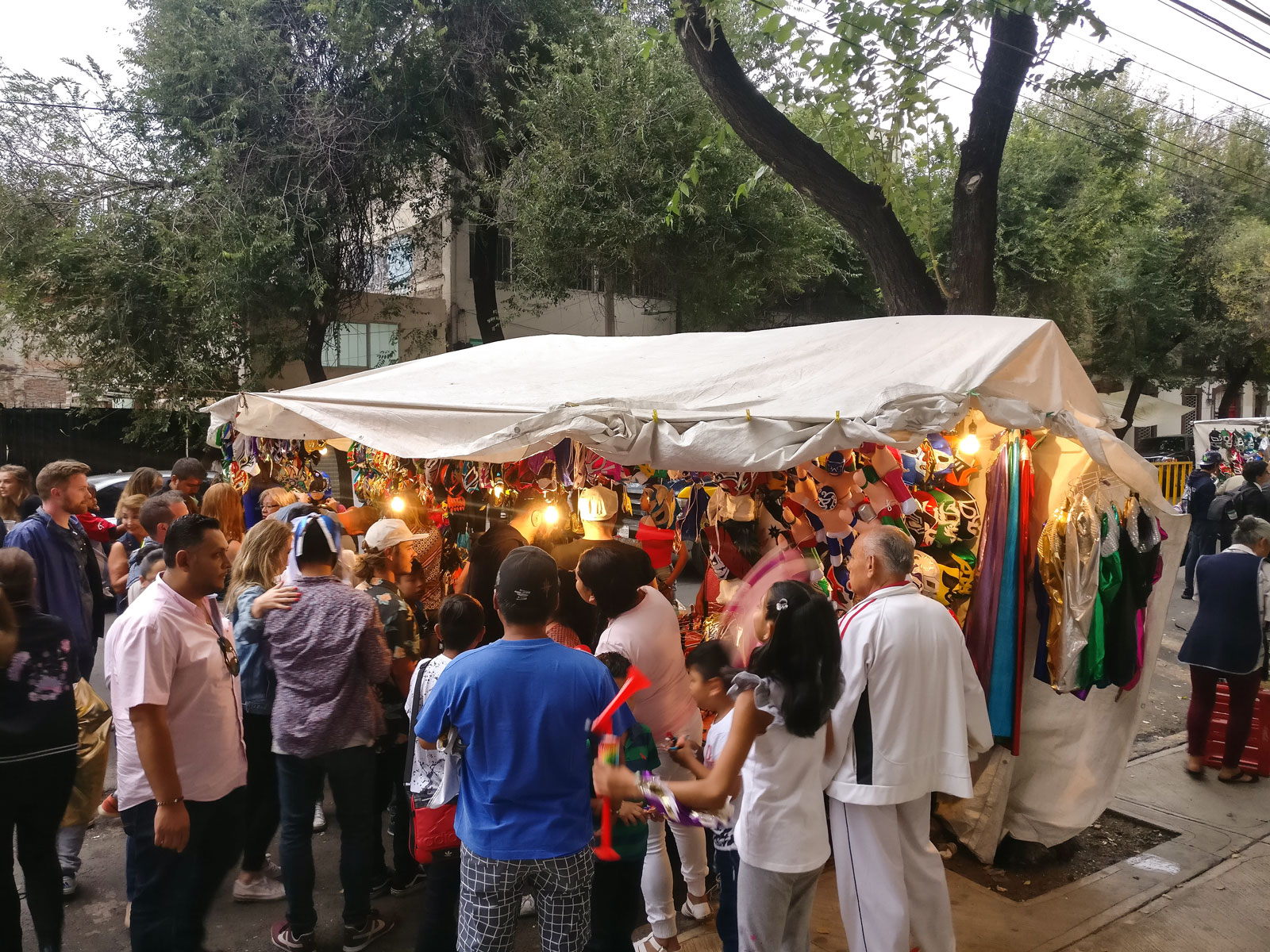 Souvenir shopping at Arena Mexico