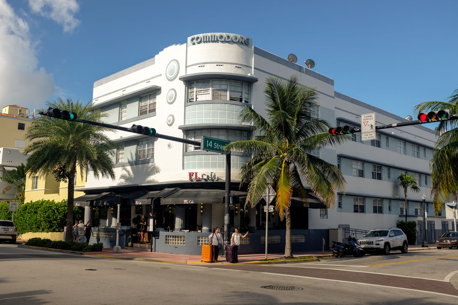 The Commodore Building in Miami Beach