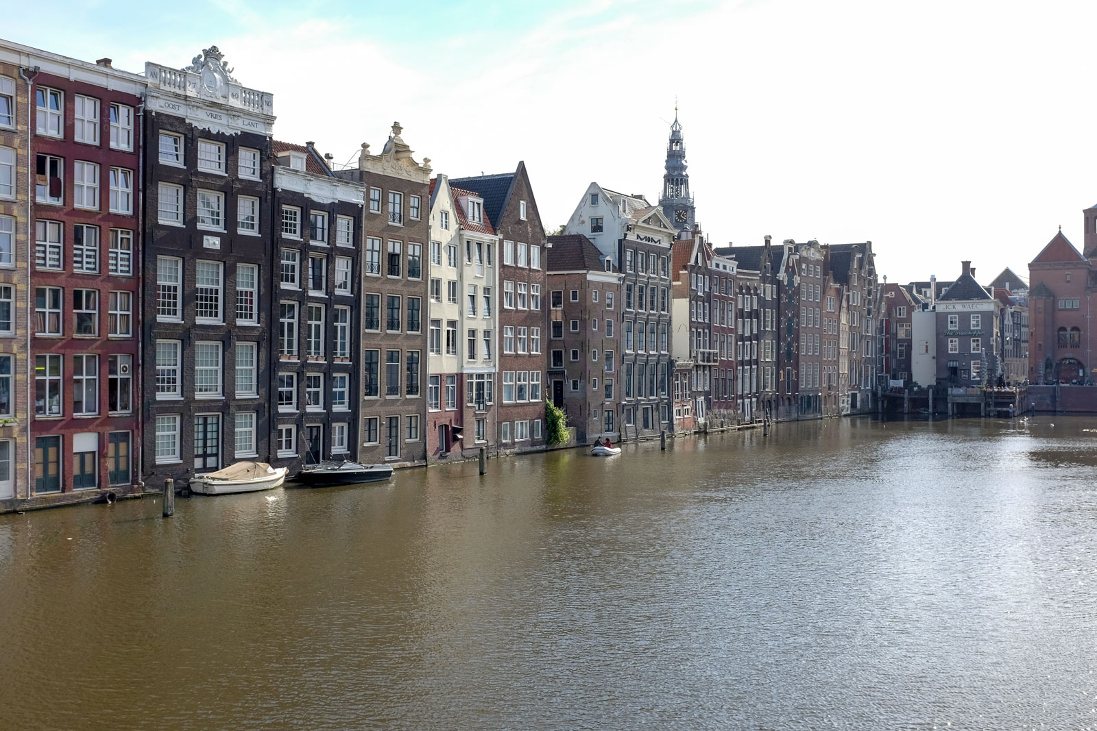 A postcard-like photo of Amsterdam