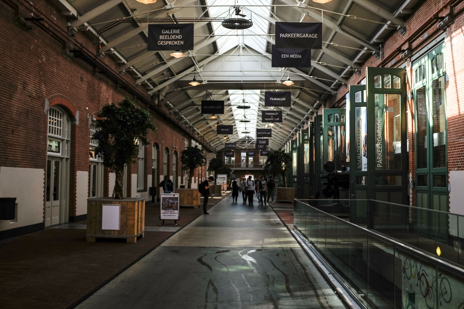 Vendors in De Hallen Amsterdam