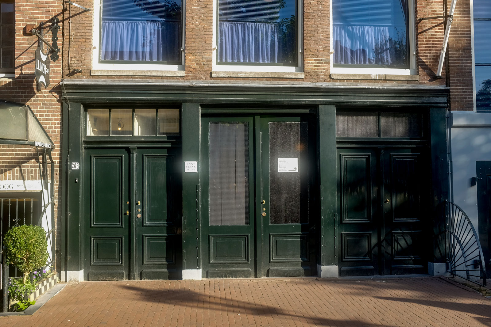 Exterior of the Anne Frank House