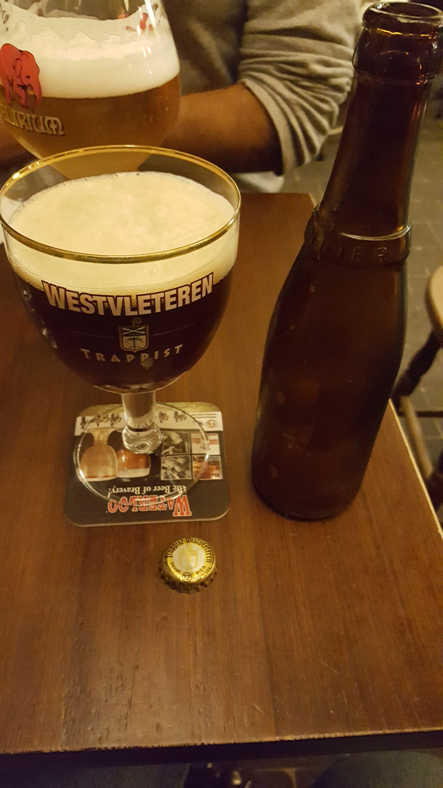 A Westvleteren Beer at De Dulle Griet