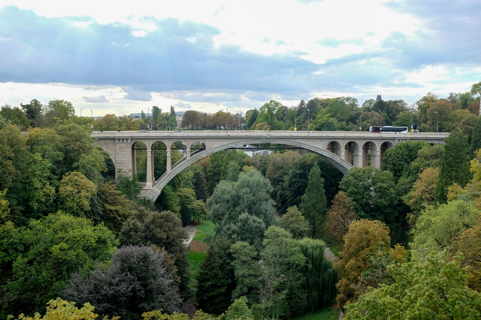 Pont Adolphe in Luxembourg City