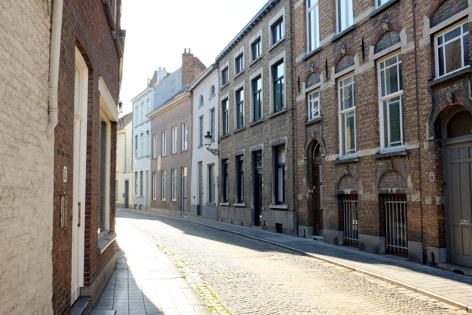 A charming alleyway in Bruges
