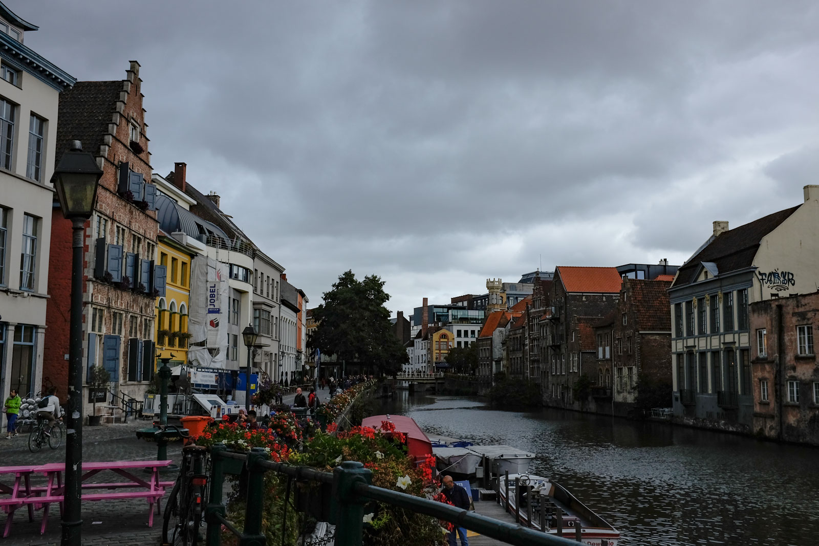 A picturesque view in Ghent