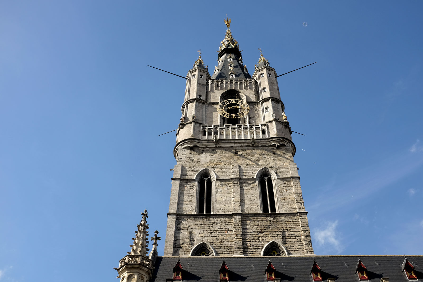 Exterior of the Ghent Belfry