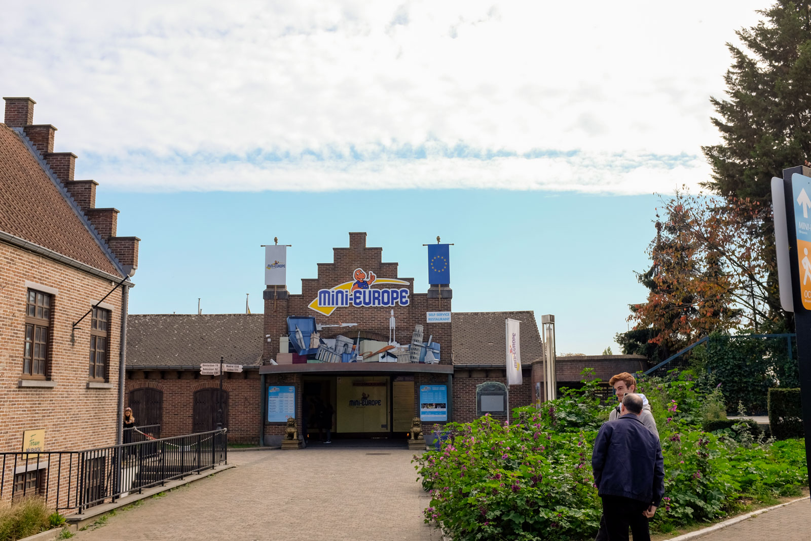 The entrance to Mini Europe