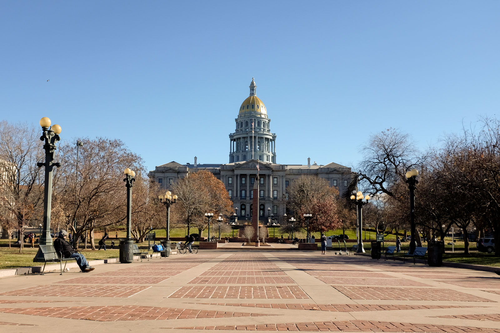 Colorado state Capitol building in Denver