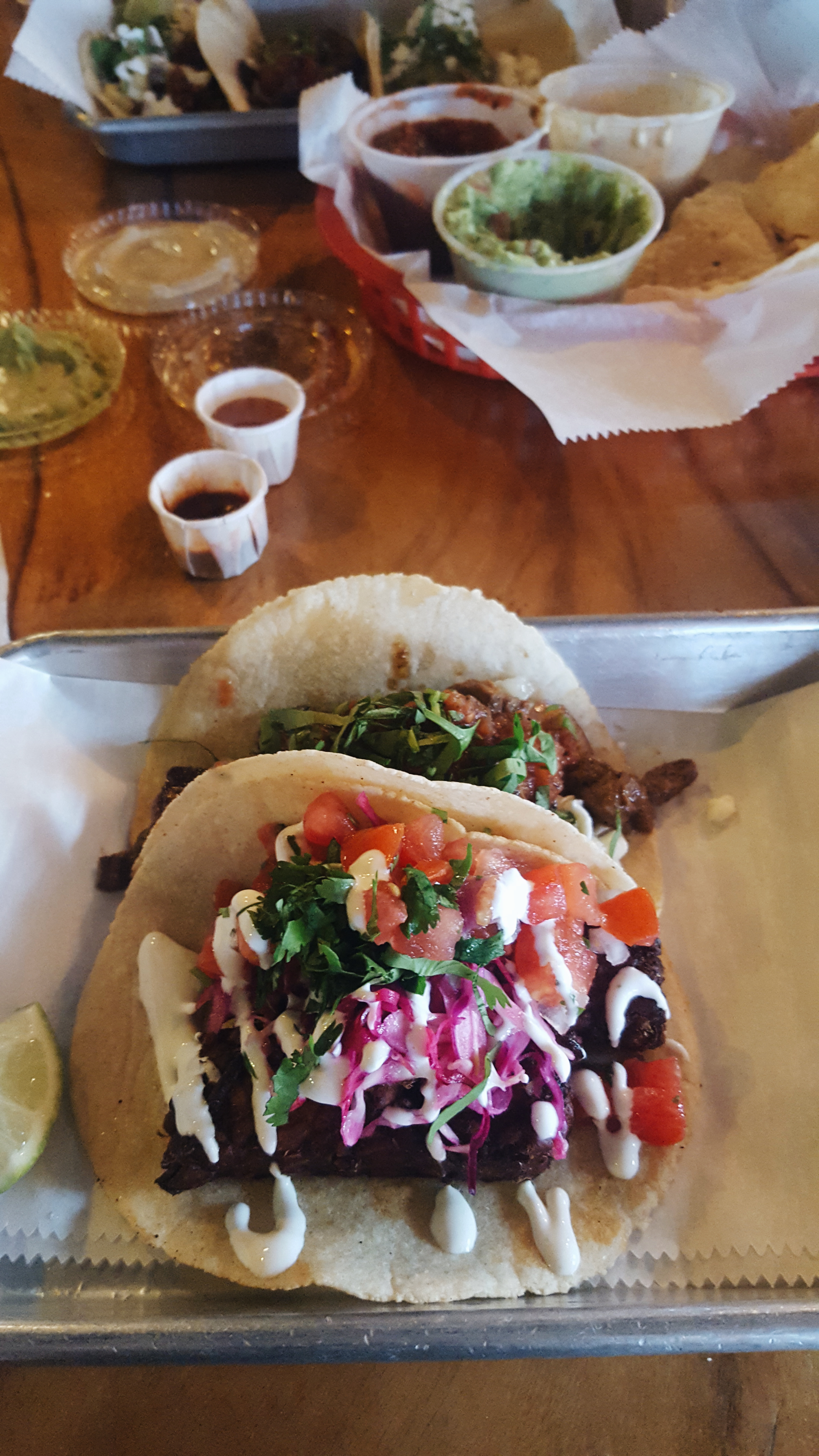 Tacos at Casita Taqueria