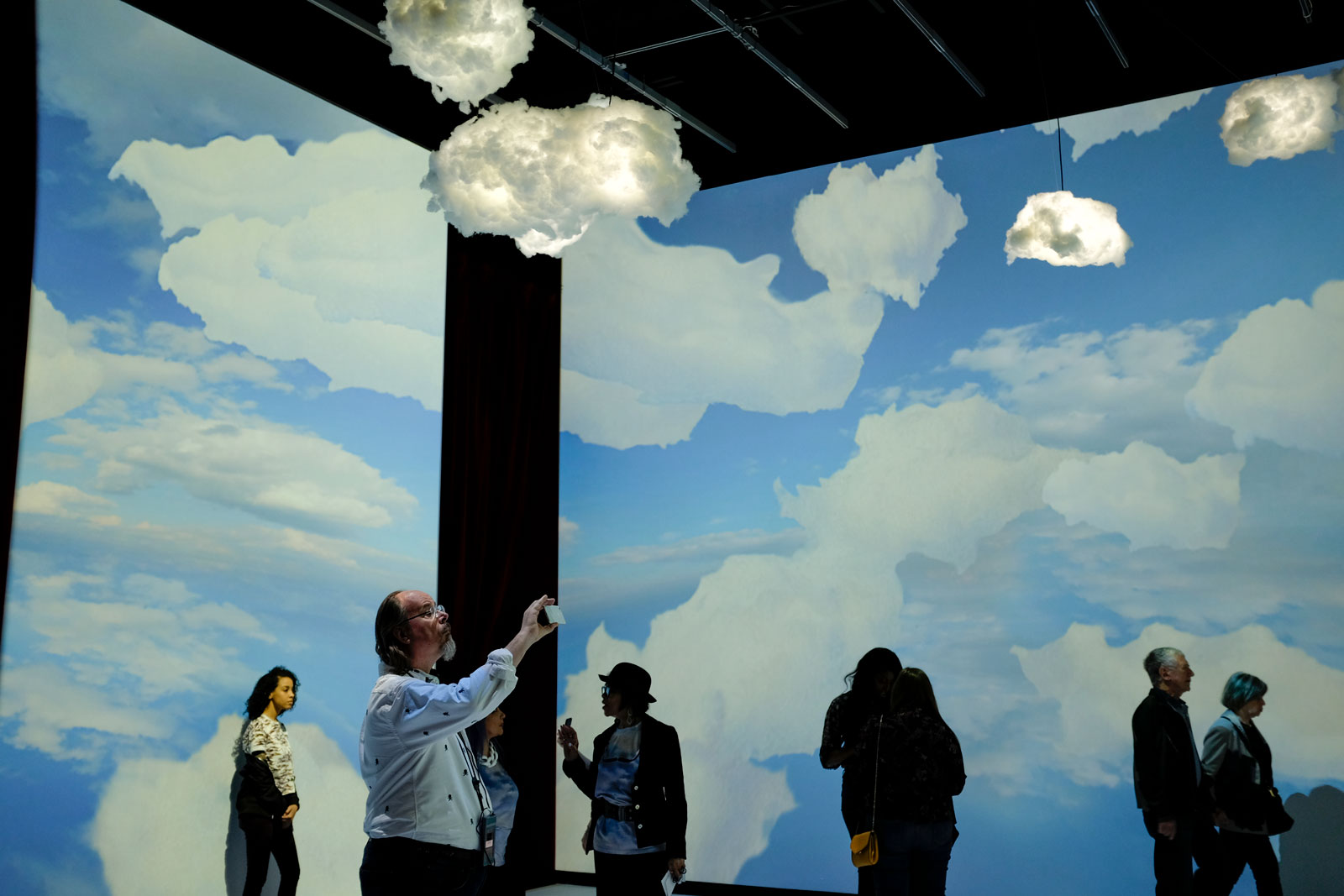 A Cloud Room at the Dali Museum in St. Petersburg