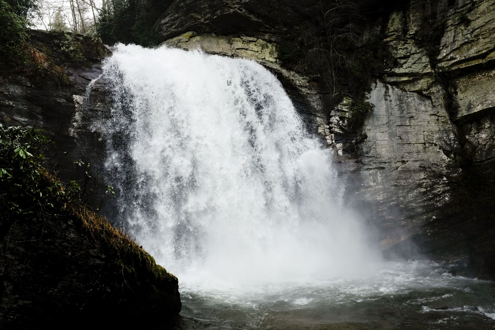 Looking Glass Falls near Asheville, North Carolina